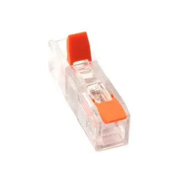 Hismart EL240487 vielos jungtis, tiesi 1:1, 0.2-4.0 mm², 32 A, 450 V, 100 vnt.