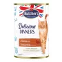 Butcher's Delicious Dinners drėgnas ėdalas katėms, gabaliukai su elniena drebučiuose, 400 g