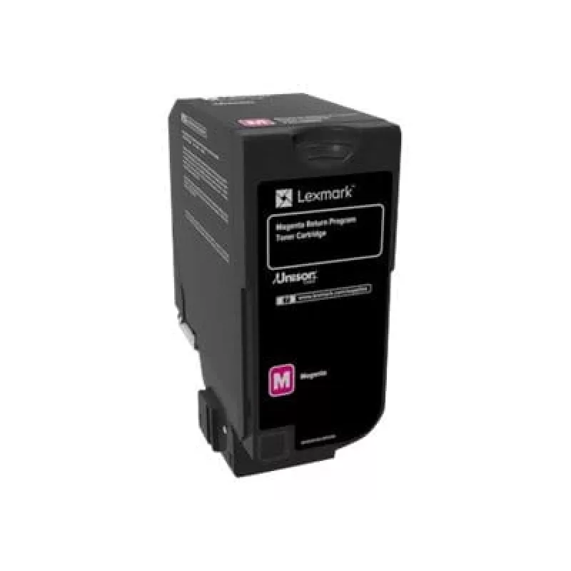 Originalus Lexmark 74C20M0 tonerio kasetė, 1 vnt., rausvai raudona (magenta)