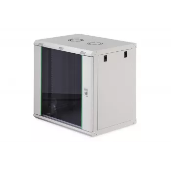 Sieninis stovo spintos korpusas DIGITUS Dynamic-N 12U, 19 colių, 600x450 mm (PxG), IP20, rakinamas, nesurinktas