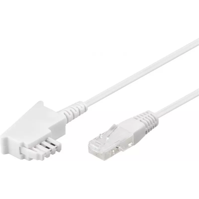 Goobay 60677 Telefono laidas 30 m Baltas (60677)