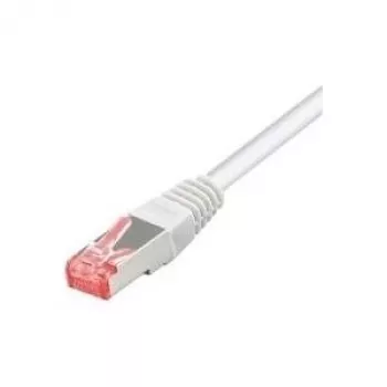 Tecline Patch-Cable RJ-45 (M) į RJ-45 (M) 1.5 m SFTP PiMP CAT 6 Halogen-Free Snagless Baltas (715015W)