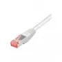Tecline Patch-Cable RJ-45 (M) į RJ-45 (M) 1.5 m SFTP PiMP CAT 6 Halogen-Free Snagless Baltas (715015W)