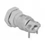 Kabelio įvadas DeLOCK 60352 pilkas metalas plastikas