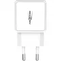 ANSMANN HC218PD - maitinimo blokas - 18 W - 3000 mA - PD, QC 3.0 - 2 išvesties prievadai (USB, USB-C) - baltas (1001-0111)