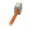 Synergy 21 Keystone modulis TP lizdas RJ45 CAT6A 500MHz trumpas su kabelio užveržimu