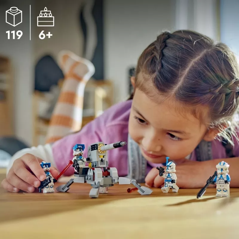 LEGO 75345 Star Wars 501-asis Klonų Karių Kovos Rinkinys Konstruojamas Žaislas