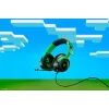 Laidinis žaidimų ausinių komplektas Razer Kraken V4 X — viršausinės, 20–20000 Hz, 1,8 m laidas, 310 g, juoda/žalia