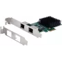 Tinklo adapteris Exsys EX-60112 PCIe 2.5 Gigabit, dviejų prievadų