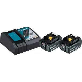 Makita DC18RC - Maitinimo rinkinys - Akumuliatoriaus įkroviklis + 2 akumuliatoriai - Li-Ion - 4 Ah - 72 Wh - 1x akumuliatoriaus įkrovimas (197490-7)