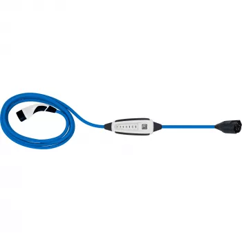 NRGkick Standard Blue Type 2 5 m 22 kW 32 A nešiojamas elektromobilio krovimo kabelis