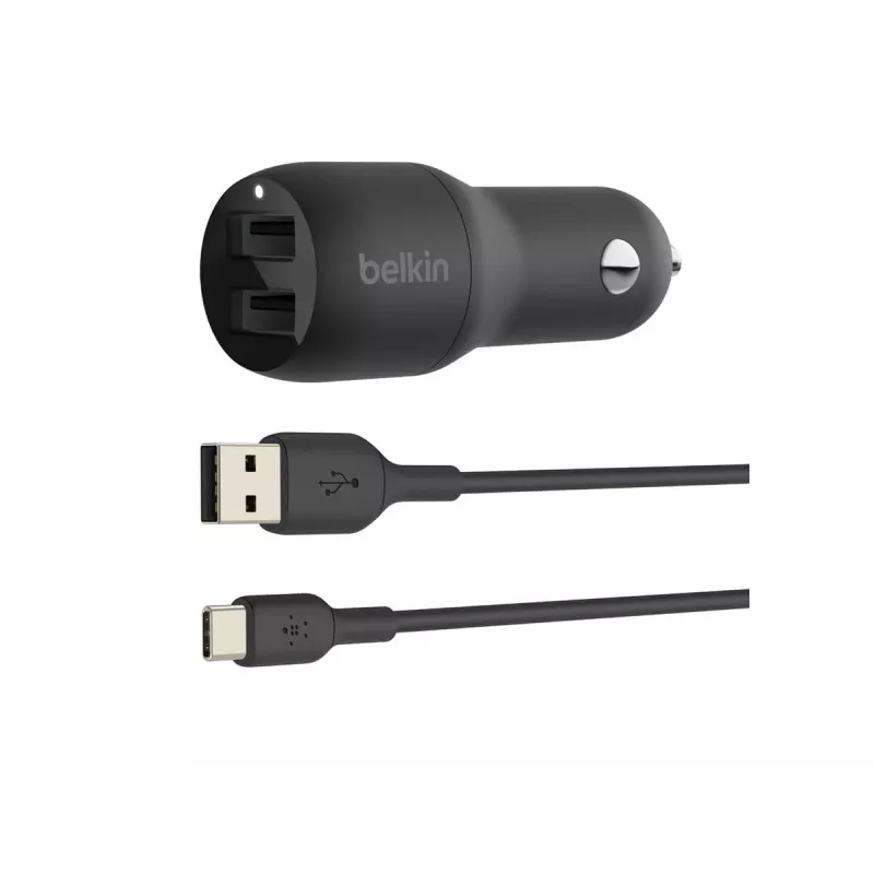 Automobilinis kroviklis Belkin Boost Charge CCE001BT1MBK