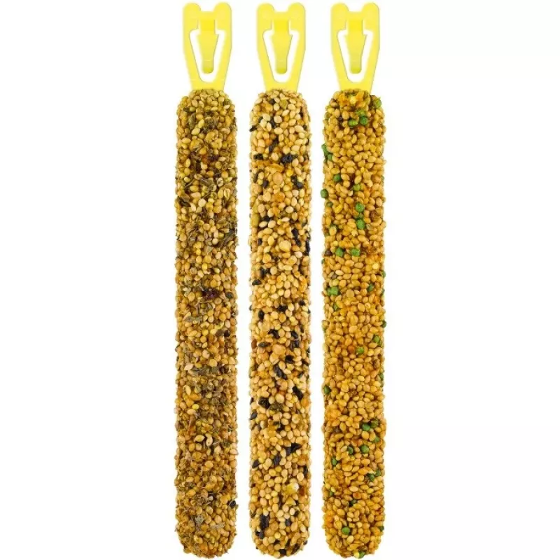 VITAKRAFT Cracker Mix Bananas, kiviai, pipirai – skanėstai banguotosioms papūgėlėms – 3 vnt.