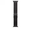 Apple 49mm Black Titanium Milanese Loop Medium – Juodas titano apyrankė Apple laikrodžiams