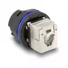Delock 67047 RJ45 Cat.6A komutacinė panelinė jungtis su LSA gnybtais, juoda