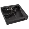Akasa Cypher MX3 Mini Tower - korpusas - SGCC - juodas - Thin Mini-ITX - kietasis diskas - maitinimas (A-ITX38U3-M1B)