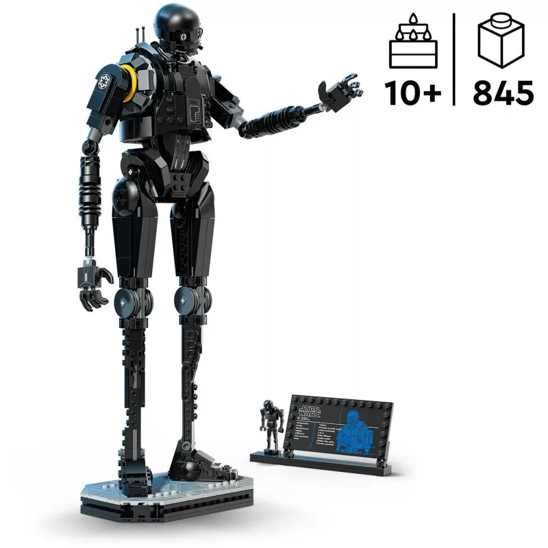 LEGO Star Wars Apsauginis Droidas K-2SO 75434 – 845 dalių, 410 mm aukščio, nuo 10 metų