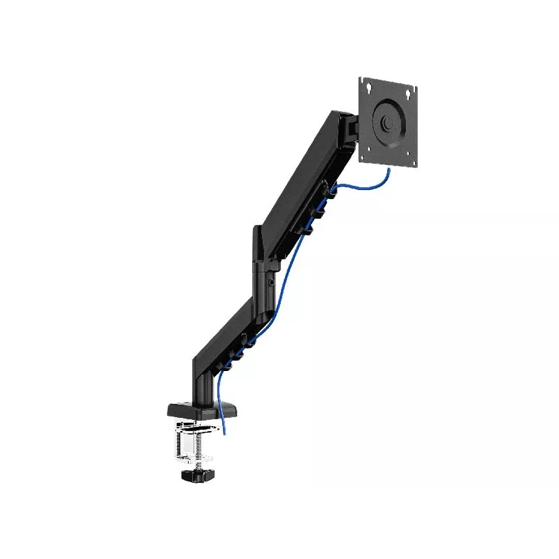 Monitoriaus laikiklis TRACER Pivot Master TRAUCH47659 – reguliuojamas aukštis, pakreipimas, sukimas, VESA 100×100, iki 9 kg, 13–32 colių ekranams, stalviršinis, juodas