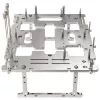 Atviras testinis stovas Streacom BC1 V2 – benchtable korpusas, titano spalva