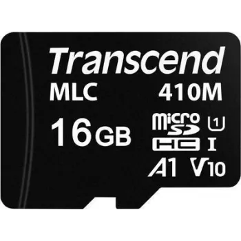 Transcend 410M atminties kortelė 16 GB MicroSDHC MLC Class 10 (TS16GUSD410M)