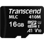 Transcend 410M atminties kortelė 16 GB MicroSDHC MLC Class 10 (TS16GUSD410M)