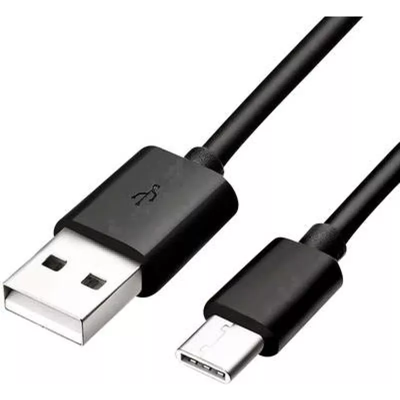 Samsung USB Type C duomenų kabelis / įkrovimo laidas, Galaxy 10/10e/10+, 1,2 m, juodas (EP-DG970BBE)