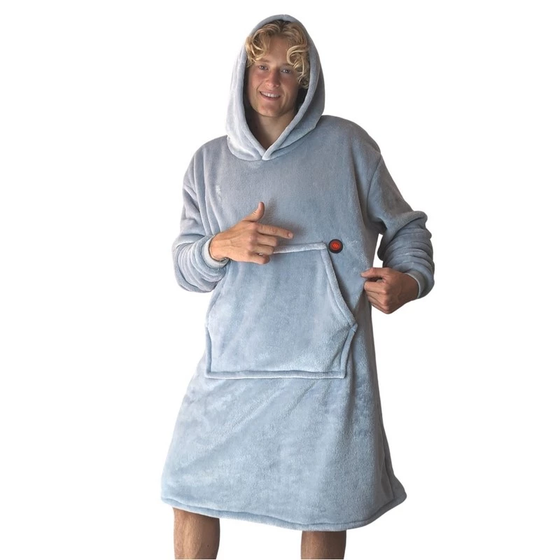 Šildoma liemenė Glovii GU1G, unisex, pilka, poliesteris
