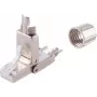 Tinklo adapteris ShiverPeaks 08-10001 Įrankiais nereikalaujantis STP Cat. 6A, RJ45, ekranuotas, montavimas be įrankių