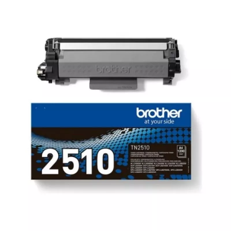Kasetė toneriu Brother TN-2510 juoda 2500 puslapių