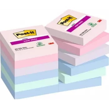 3m 622-12SS-SOUL Mėlynas lipnus bloknotas