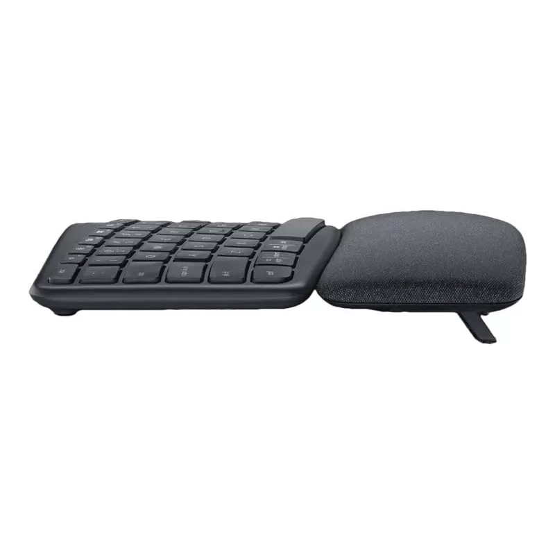 Logitech ERGO K860 – belaidė klaviatūra, 2.4 GHz, Bluetooth 5.0, QWERTY GB, grafito spalva