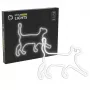 Neoninio stiliaus dekoratyvinė šviesa MANTA SNL70WH Style Neon Lights CAT 2 White 70 cm