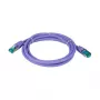 EFB-Elektronik RJ45 Patch Laidas Cat.6A S/FTP LSZH Violetinis 0,5m (MK6001.0,5VI)