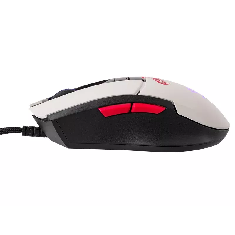Laidinė žaidimų pelė A4Tech Bloody L65 MAX RGB 16000 DPI Ergonomiška dešinei rankai