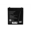 Green Cell AGM45 UPS baterija sandarus švino rūgštinis akumuliatorius (VRLA) 12 V 5,3 Ah