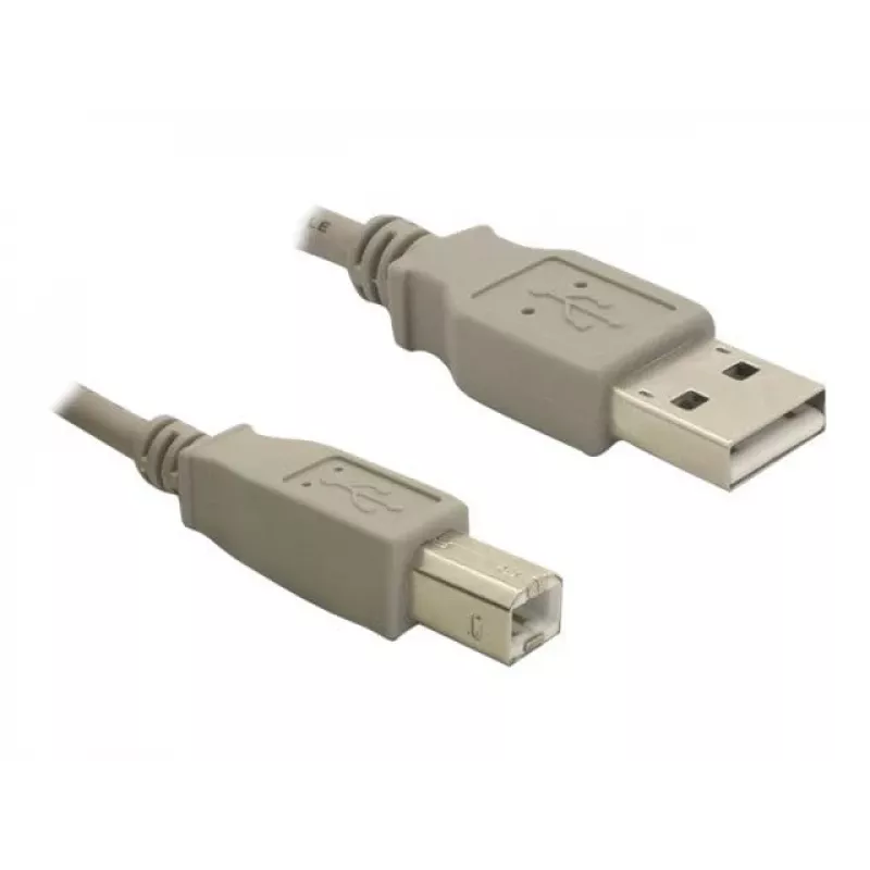USB laidas DeLOCK 82215 1,8 m USB A USB B pilkas