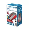 Belaidė optinė pelė ESPERANZA EM131R 2.4 GHz, 1600 DPI, tinkama abiem rankoms, nano USB imtuvas, 6 mygtukai, pilka