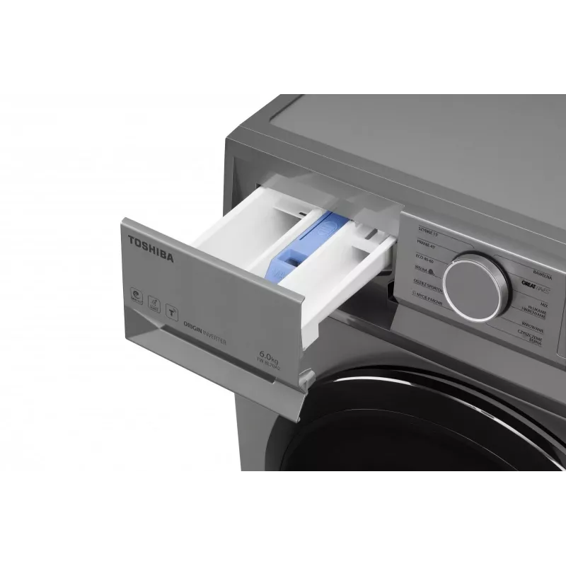 Skalbimo mašina Toshiba Slim TW-BL70A2PL(SS), 7 kg