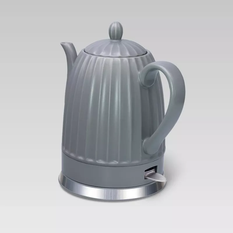 Elektrinis virdulys Maestro MR-077, 1,5 l, 1500 W, keraminis korpusas, pilkas