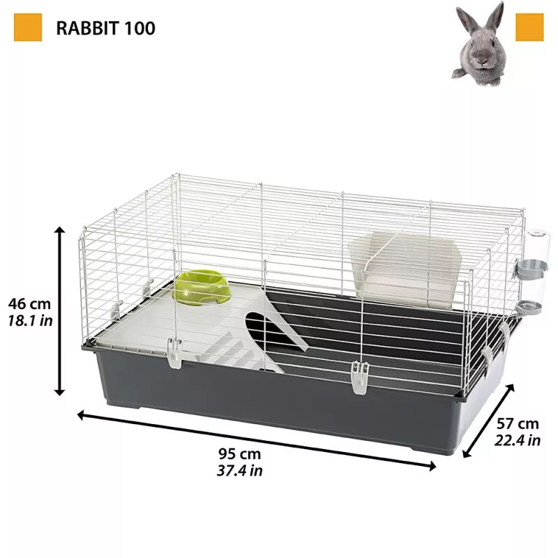 Narvas triušiams FERPLAST Rabbit 100