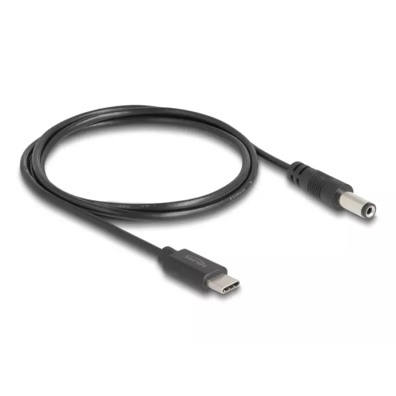 DeLOCK USB Type-C maitinimo laidas 1 m 5,5 x 2,1 mm vyriškas 5 V 1,5 A