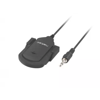 Segtuvinis mikrofonas NATEC NMI-1352, laidinis 3,5 mm, jautrumas -58 dB, 50–16000 Hz, 1,8 m laidas, 20 g