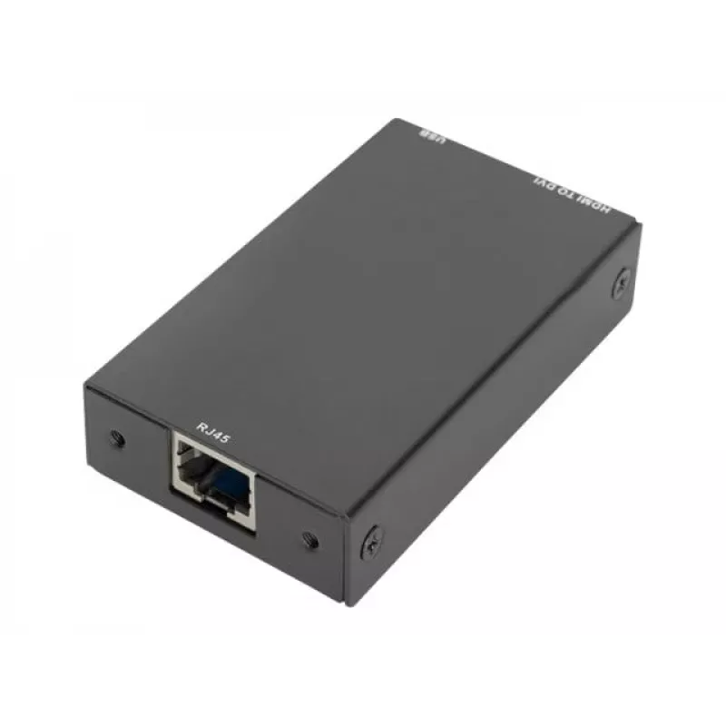 Digitus DVI adapteris modulinėms KVM konsolėms RJ45 į DVI juodas 1080p