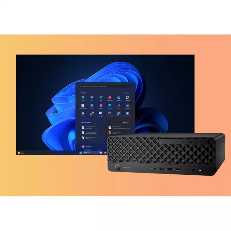 Kompiuteris HP ProDesk 4 SFF G1i su Intel Core Ultra 7 265 (20C/20T, 1.8 GHz, 30 MB, 65 W), 16 GB DDR5 5600 MHz, 512 GB SSD