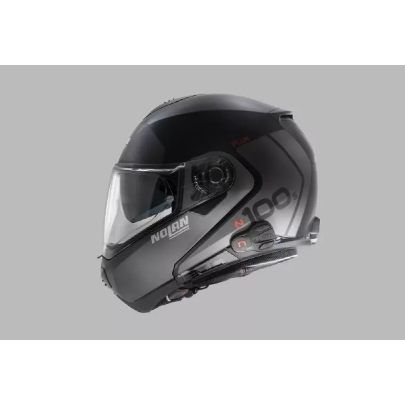 Nolan N-Com B902L R motociklininkų ryšio sistema, 1 vnt., juoda