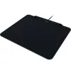 Razer HyperFlux V2 belaidžio įkrovimo žaidimų pelės kilimėlis su puku, kietas, 360 x 311 mm, juodas