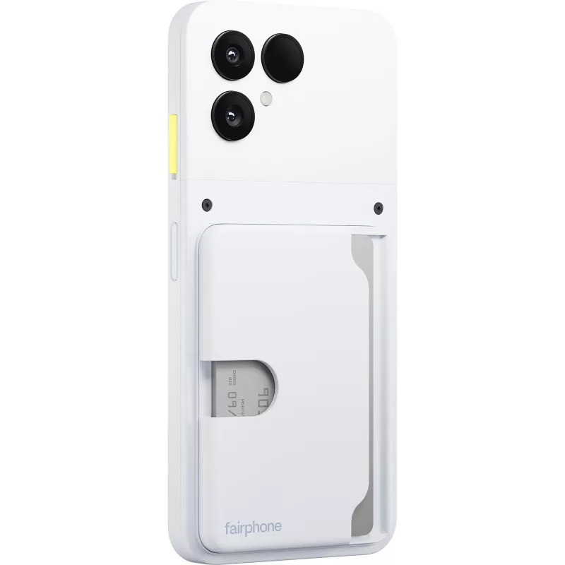 Fairphone 6 Kortelių Laikiklis Cloud White (F6CRDH-1WH-WW1)