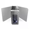 Case View 71 Riing Grūdintas Stiklas E-ATX Pilnas Bokštas - Snow Edition