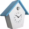 NeXtime klok 3108bl Birdy paukščiukų laikrodis sieninis, 24.5x25.5x9.8 cm, mėlynai baltas