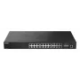 D-Link DMS-1250-28/E valdomas 28 prievadų 2,5G Multi-Gigabit tinklo jungiklis su 4 x 10G SFP+ prievadais